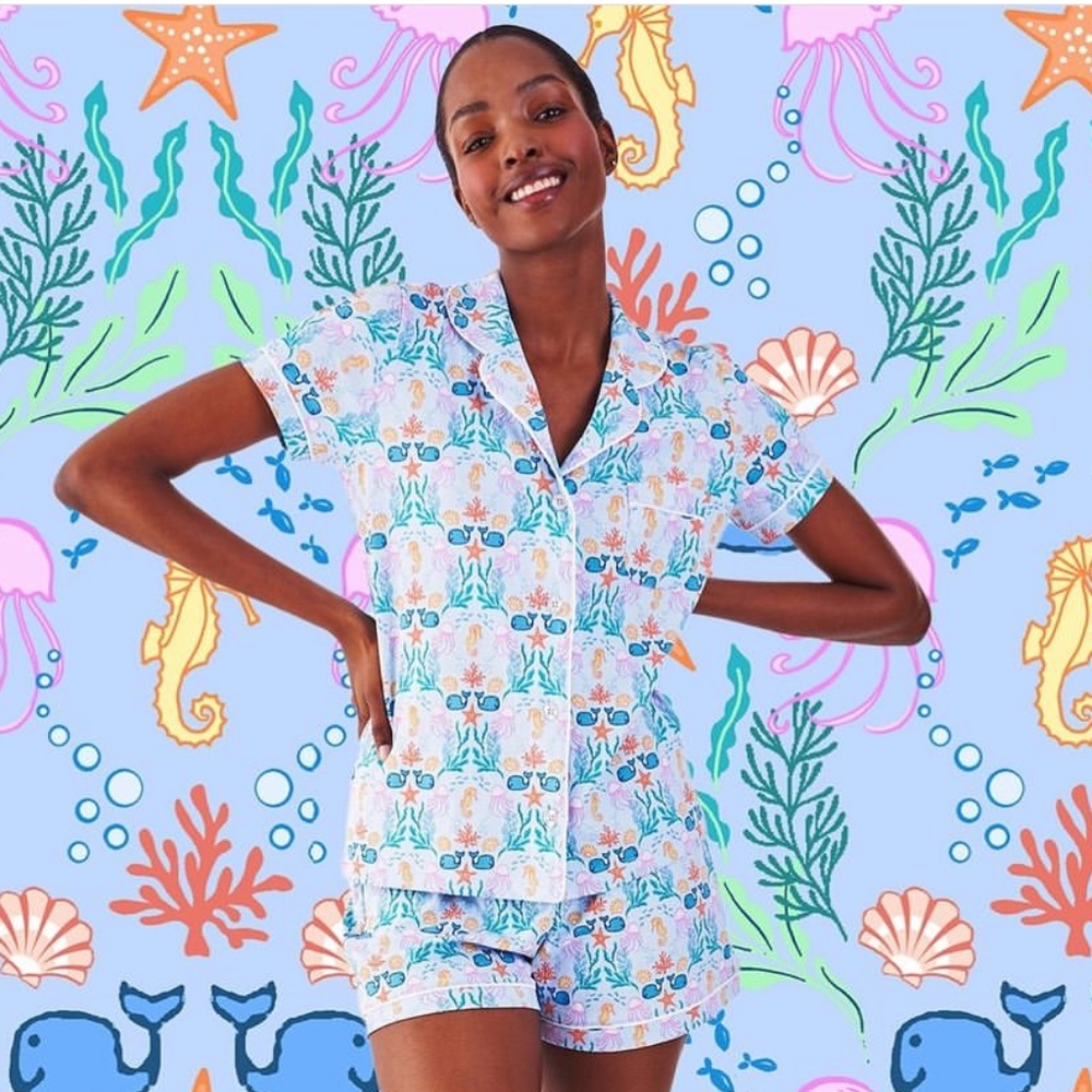 Roller Rabbit Under the Sea Polo PJ